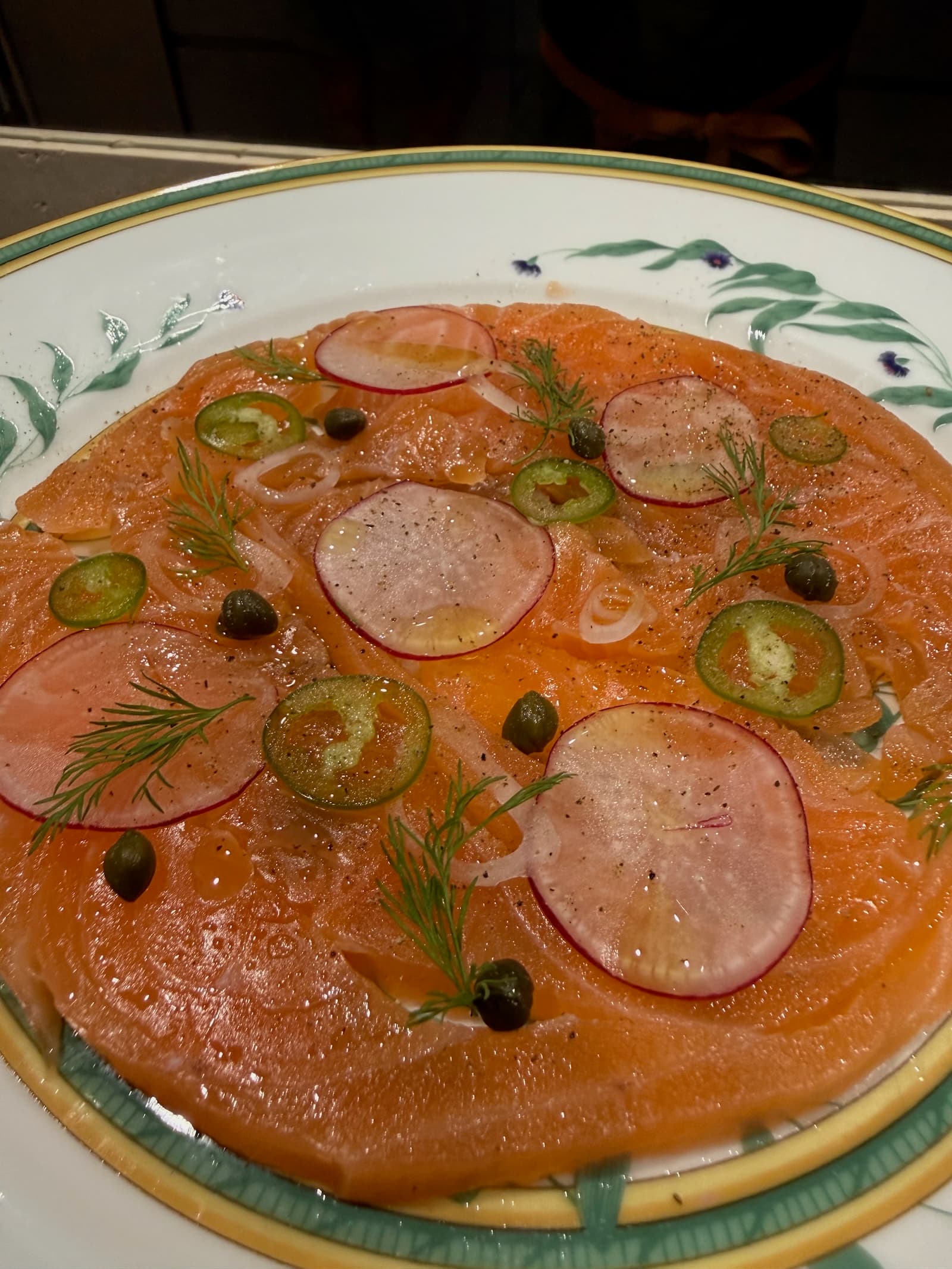 Gravlax Carpaccio